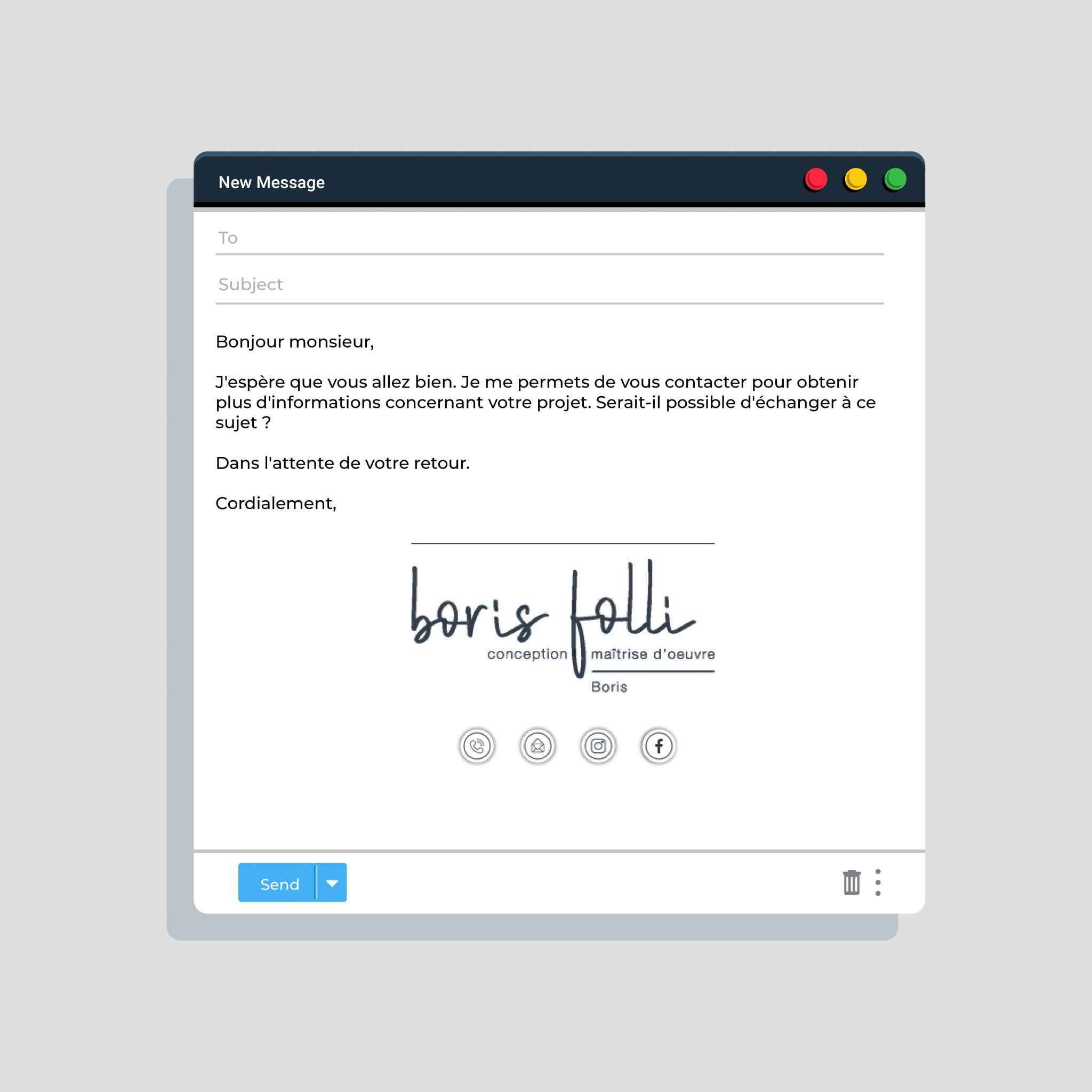 Signature mail pour Boris Folli