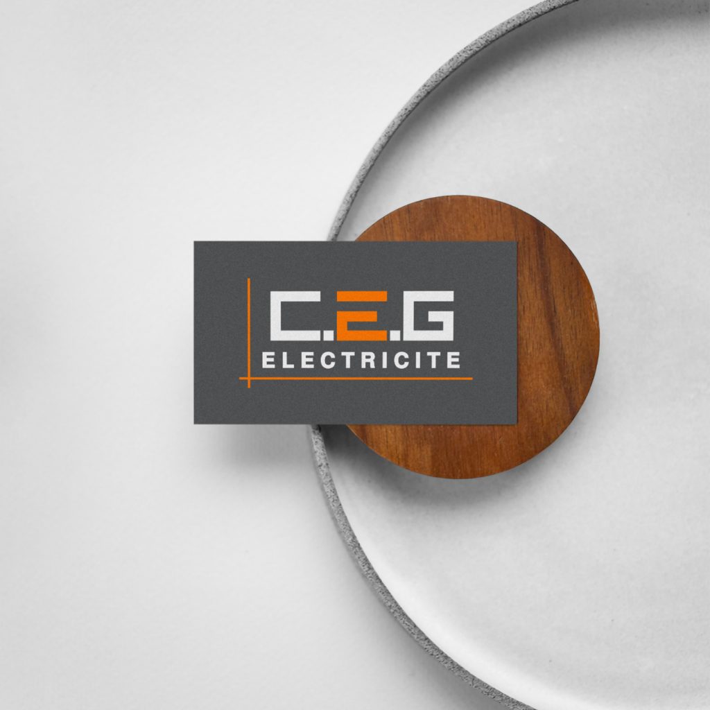 Cartes de visite pour CEG Electricite