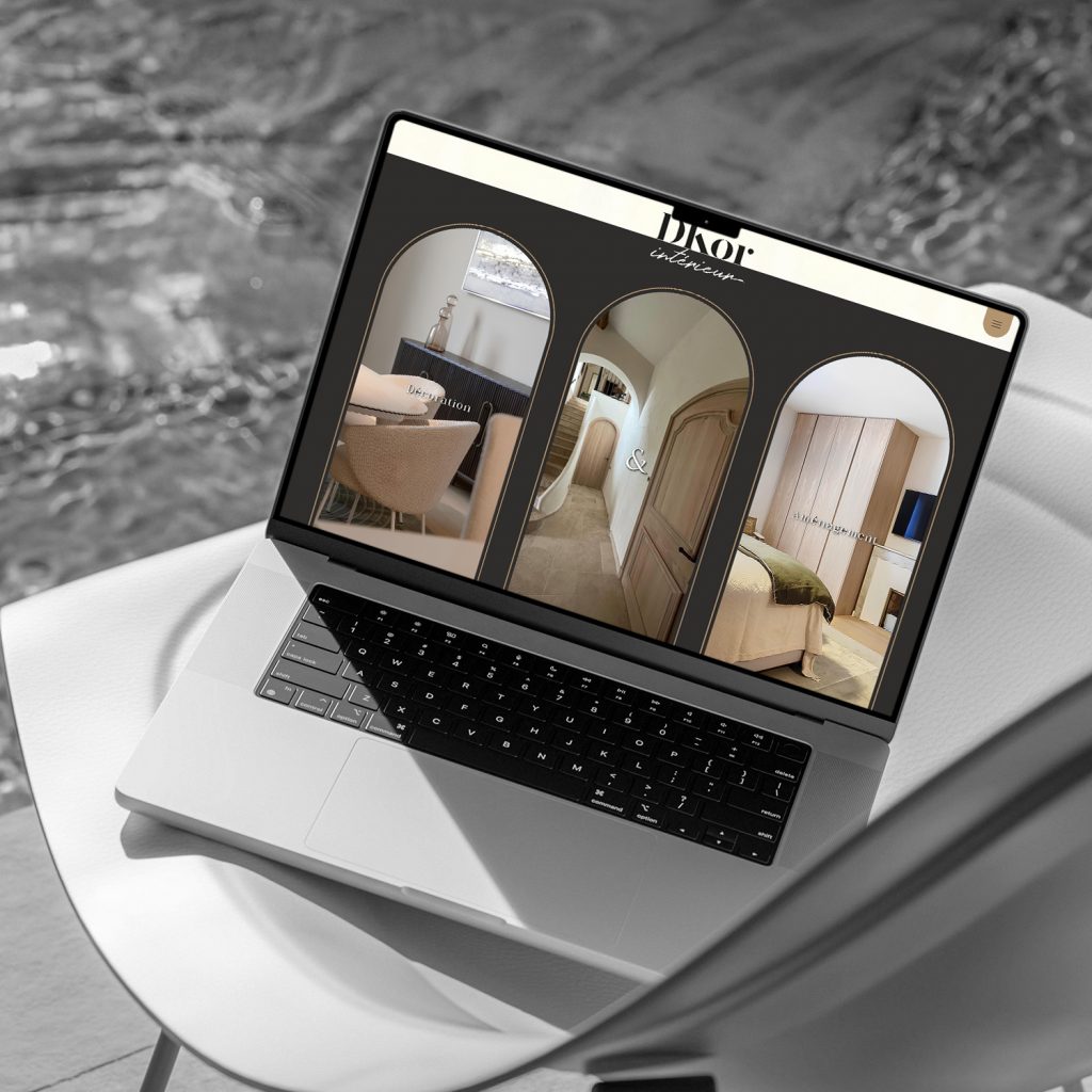 Site internet vitrine pour Dkor Interieur