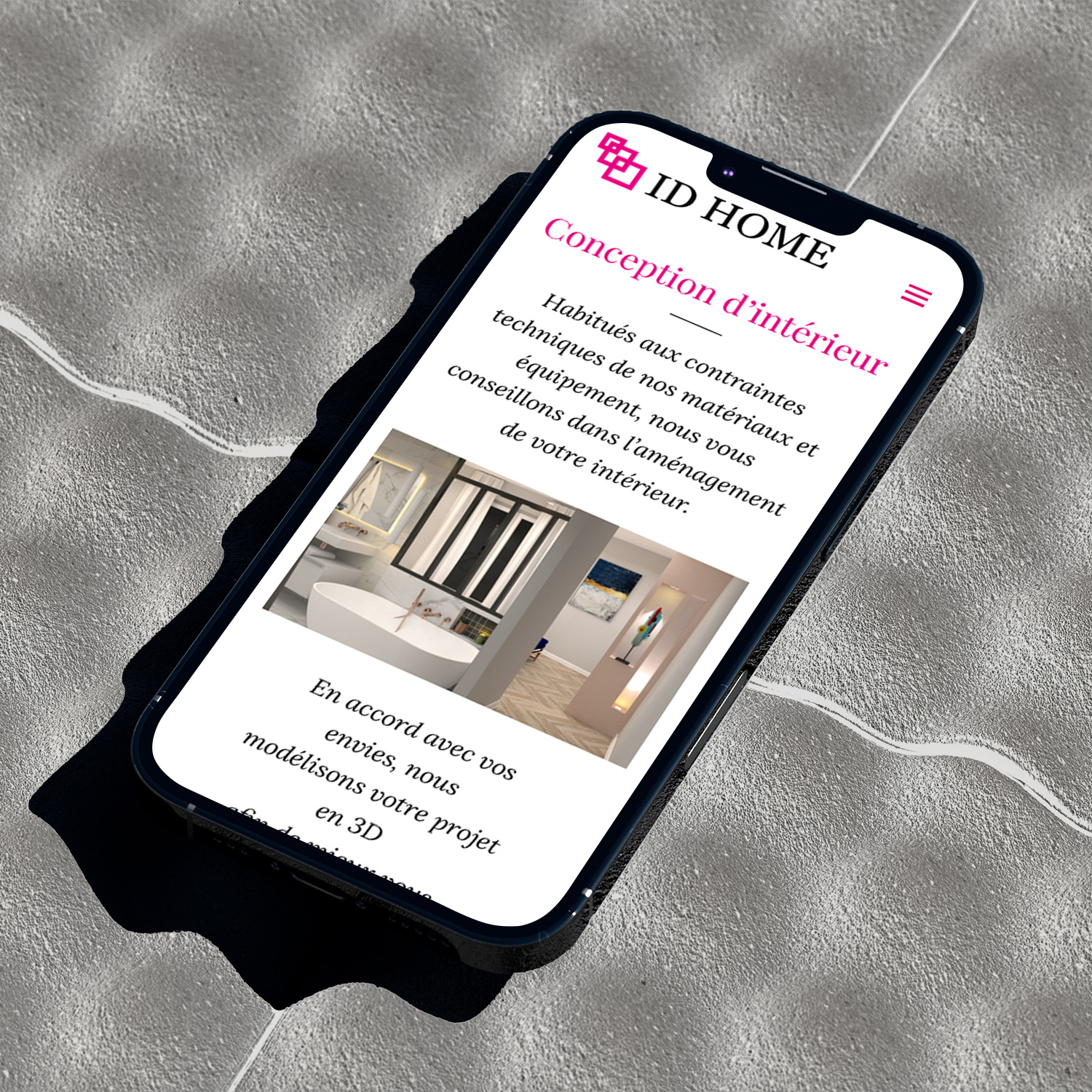 ID Home - Site vitrine