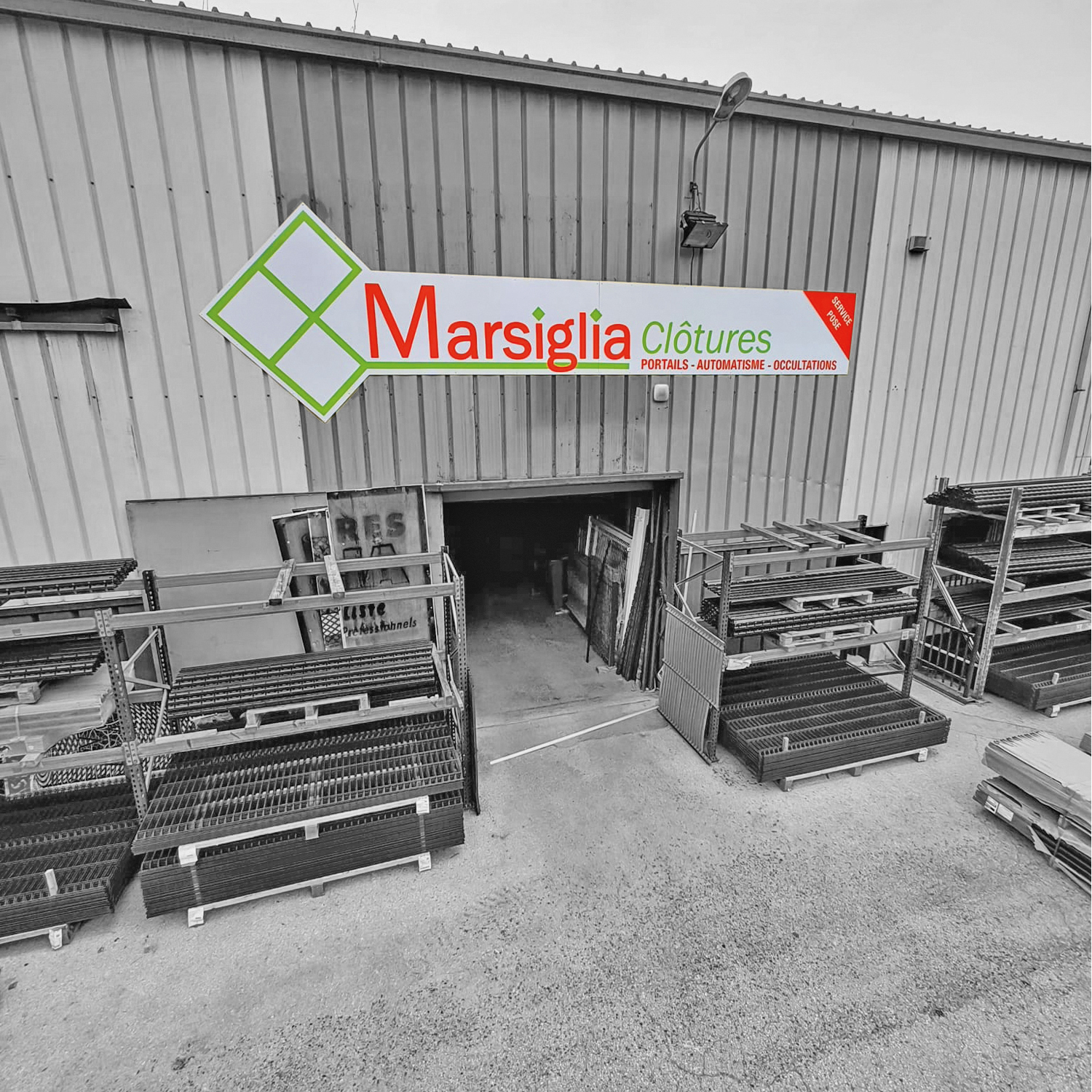 Enseigne - Marsiglia - Cloture - Cogolin