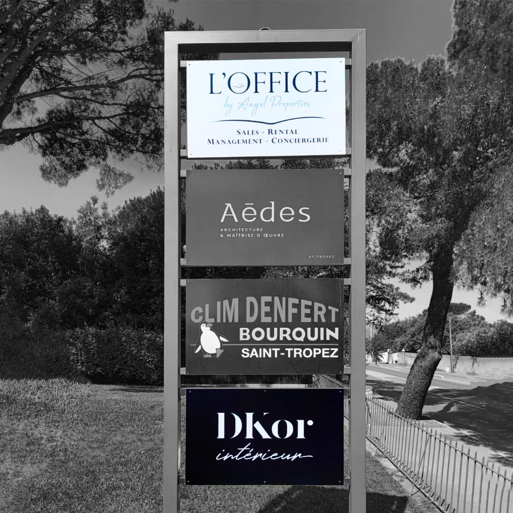 Panneau signalétique pour Dkor Interieur