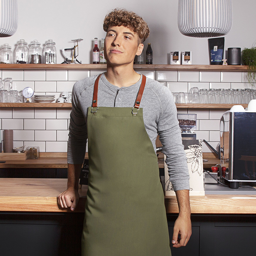 Tablier de cuisine Karlowsky personnalisable pour restaurant et entreprise