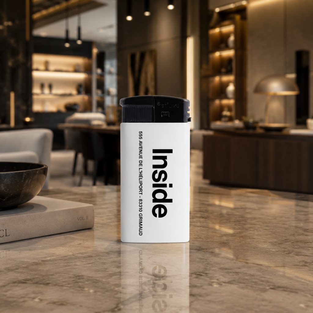 Briquets publicitaires pour Inside